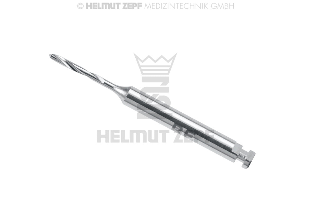 Bohrer Ø 0,8mm Bohrtiefe 7mm, Schaft Ra Z.b. für Ø 1mm Stahlschraube Kernloch