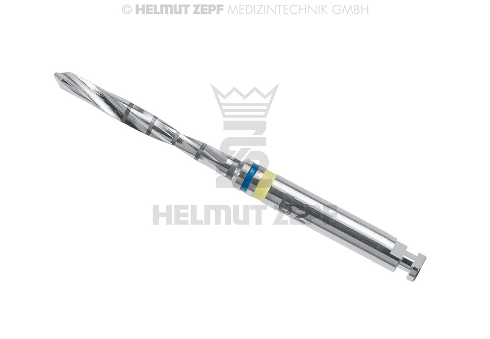 BOHRER Ø 1,6MM BOHRTIEFE 12MM, SCHAFT RA Z.B. GLEITLOCH TITANSCHRAUBE 1,5MM