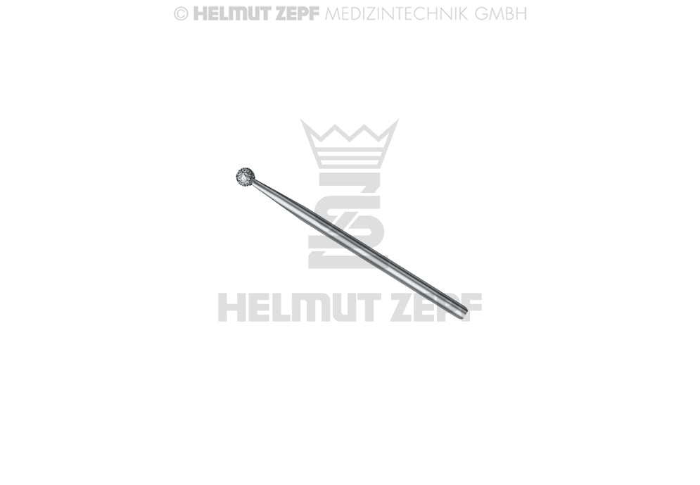 DIAMANT RUND 018C Ø1,8MM, HANDSTÜCK GESAMTLÄNGE 44,5MM