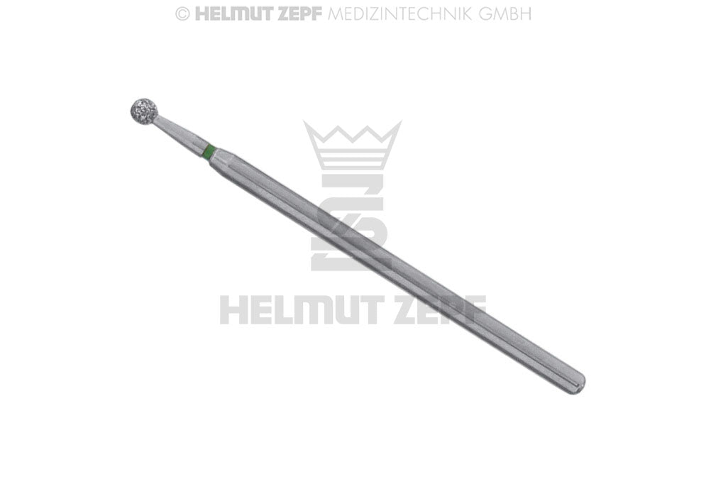 DIAMANT RUND 023C Ø2,3MM, HANDSTÜCK GESAMTLÄNGE 44,5MM