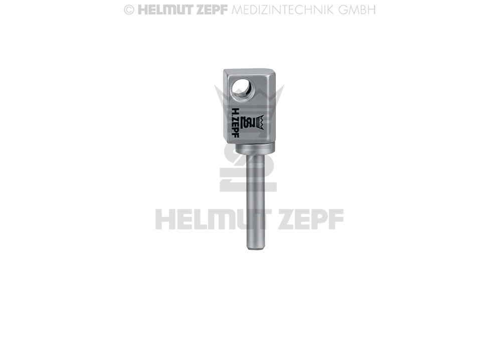 FLAGGENHALTER ZUR EINFACHEN ÜBERPRÜFUNG DER PARALLELITÄT VON IMPLANTATBOHRUNGEN BREITE 5MM FÜR FRONTZÄHNE UND PRÄMOLAREN