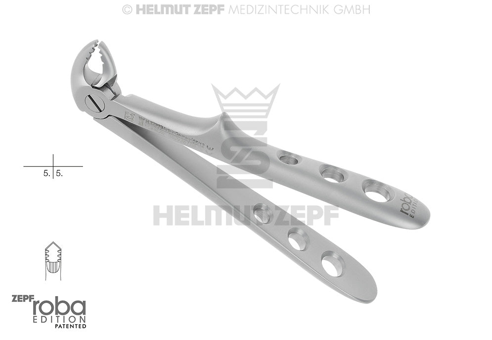 KLEIN,ZAHNZANGE, ENGL. FORM, FIG.22-K FÜR KINDER IM ROBA DESIGN
