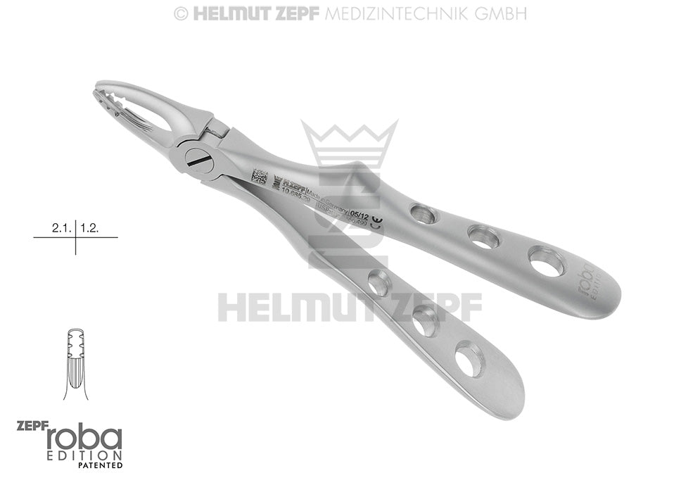ZAHNZANGE, ENGL. FORM, FIG.33 FÜR KINDER IM ROBA DESIGN