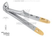 ZAHNZANGE, ENGL. FORM, FIG.33 FÜR KINDER, IM ROBA DESIGN - DIAMANTIERT