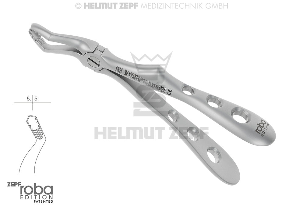 ZAHNZANGE, ENGL. FORM, FIG.52, FÜR KINDER IM ROBA DESIGN