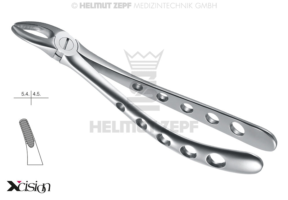 ZAHNZANGE, ENGL.FORM, FIG. 7, OBERE PRÄMOLAREN XCISION-LINE®