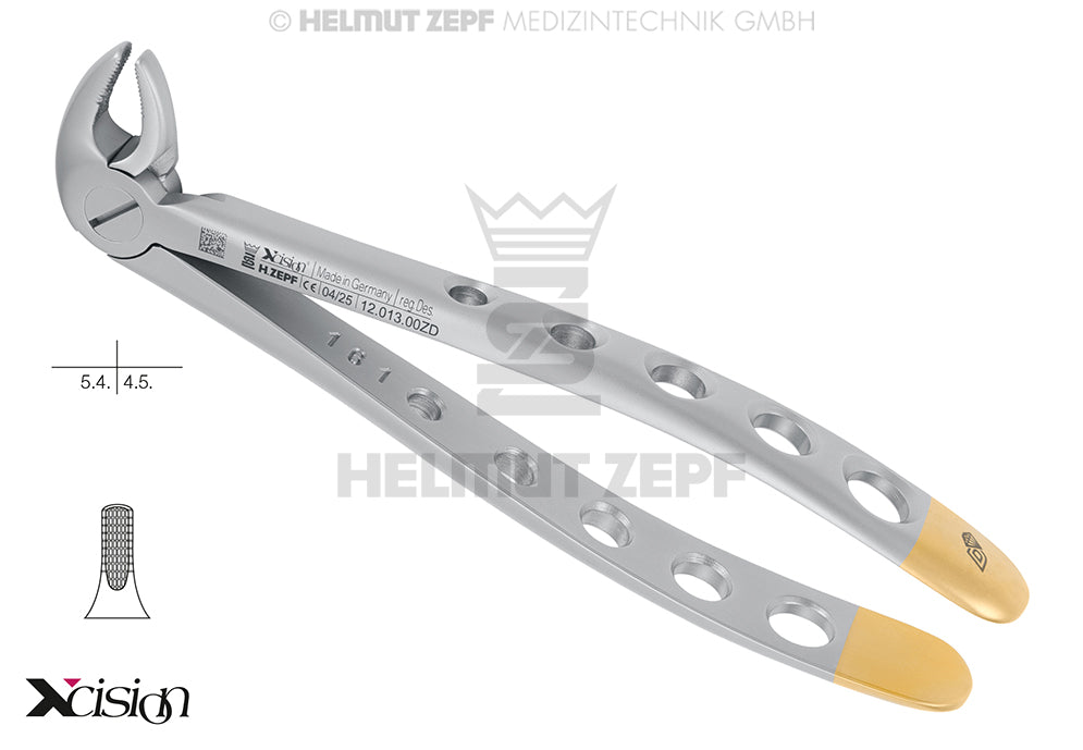 ZAHNZANGE, ENGL.FORM, FIG. 13 UNTERE PRÄMOLAREN XCISION-LINE®    <<DIAMANTIERT>>