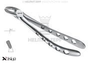 ZAHNZANGE,ENGL.FORM, FIG-18 OBERE LINKE WEISHEITSZÄHNE UND MOLAREN XCISION-LINE®