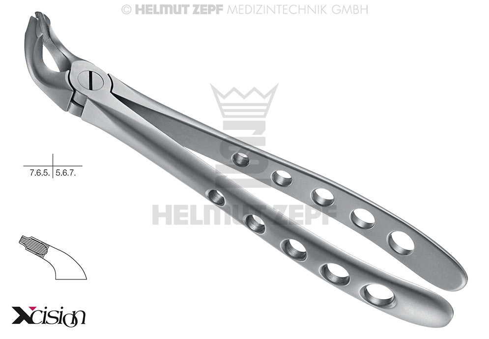 ZAHNZANGE, ENGL.FORM, FIG. 321 UNTERE 3. PRÄMOLAREN, KL. MOD., TIEFGREIFEND, XCISION-LINE®