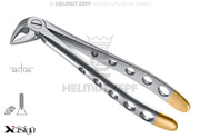 ZAHNZANGE, ENGL. FORM, FIG. 33A UNTERE SCHNEID-U.ECKZÄHNE UND WURZELN XCISION-LINE®    <<DIAMANTIERT>>