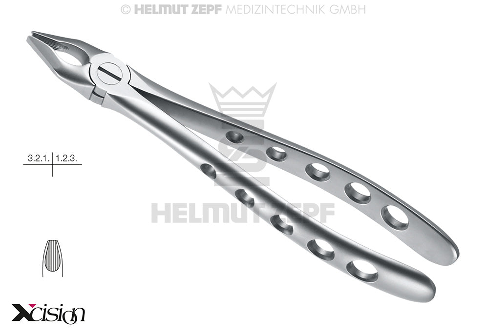 ZAHNZANGE,ENGL.FORM,F.34M, SPEZIALMAUL, TIEFGREIFEND, XCISION-LINE®