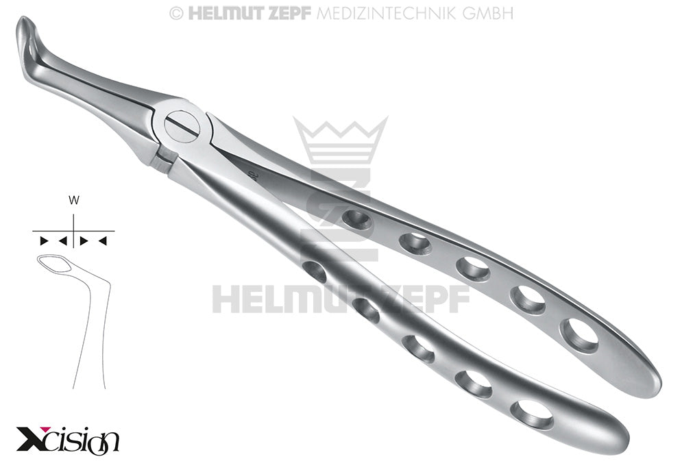 WURZELZANGE FÜR UNTERKIEFER, FIG. 45-SB XCISION-LINE®