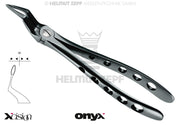 WURZELZANGE FÜR OBERKIEFER, FIG. 51-SB >>MIT MAULRANDZAHNUNG<< XCISION-LINE® ONYX-COATING