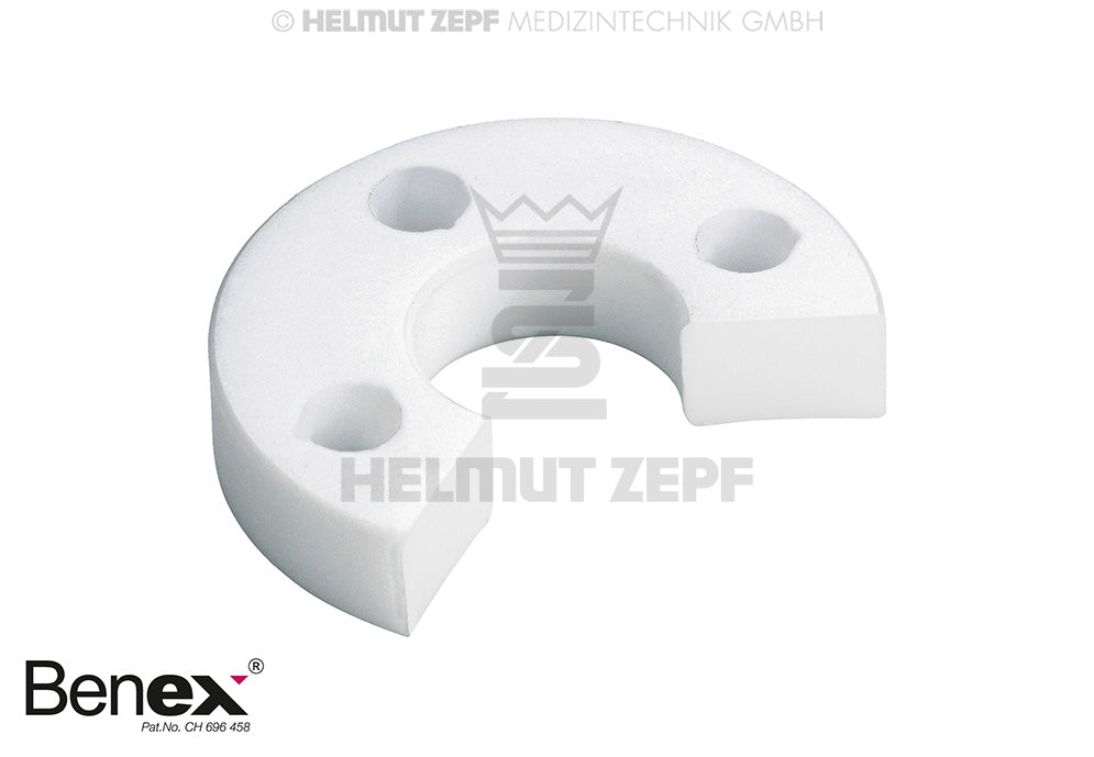 ERSATZ-SEGMENTPLATTE 8 MM (PTFE) FÜR BENEX EXTRAKTIONSSYSTEM