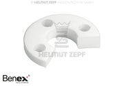 SEGMENTPLATTE RECHTS PTFE - WEISS