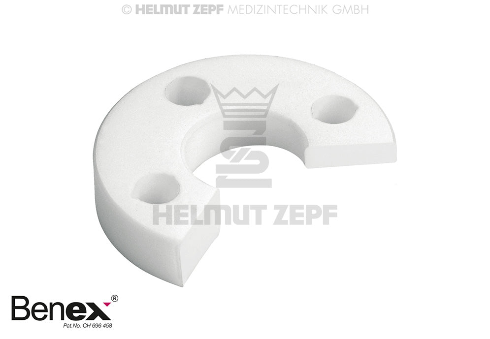 SEGMENTPLATTE LINKS PTFE - WEISS