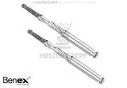 BOHRER FÜR BENEX SYSTEM (DÜNNE SCHRAUBE) FÜR SCHRAUBE Ø 1,6 MM 12.300.60 UND 12.300.70 VERPACKUNGSEINHEIT 2 STÜCK
