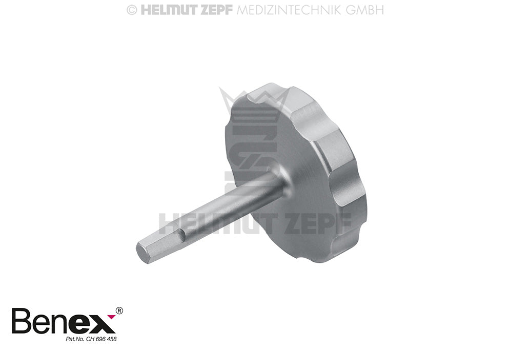 EINDREHHILFE LANG 15 MM FÜR BENEX SCHRAUBEN
