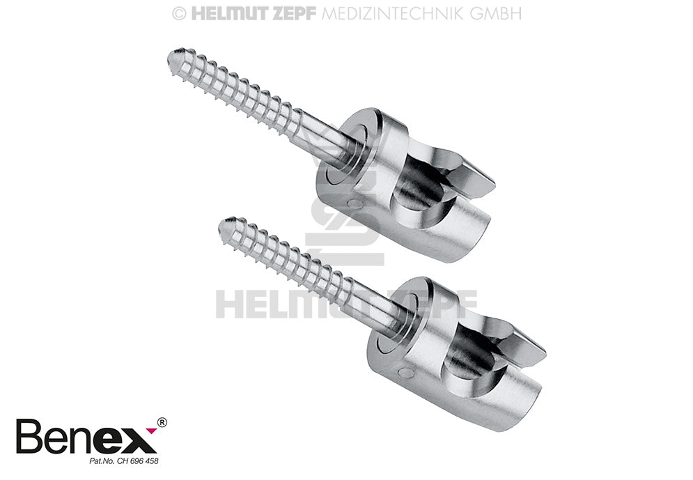 SCHRAUBE, 10 MM, Ø 1,6 MM S=SHORT FÜR BENEX EXTRAKTIONSSYSTEM VERPACKUNGSEINHEIT = 2 STÜCK