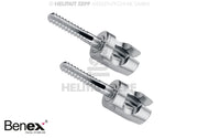 SCHRAUBE, 10 MM, Ø 2,1 MM, Ø 2,1MM, "SF" = SHORT & FAT BENEX VERPACKUNGSEINHEIT = 2 STÜCK