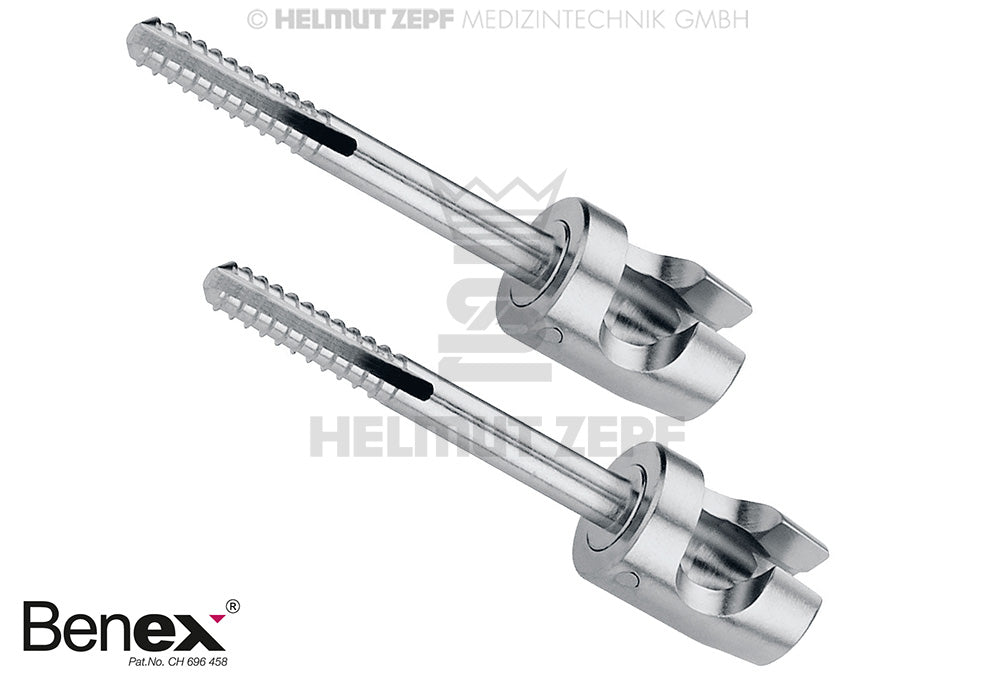 SCHRAUBE, 16 MM, Ø 2,1 MM, BENEX LF = LONG & FAT, VERPACKUNGSEINHEIT = 2 STÜCK