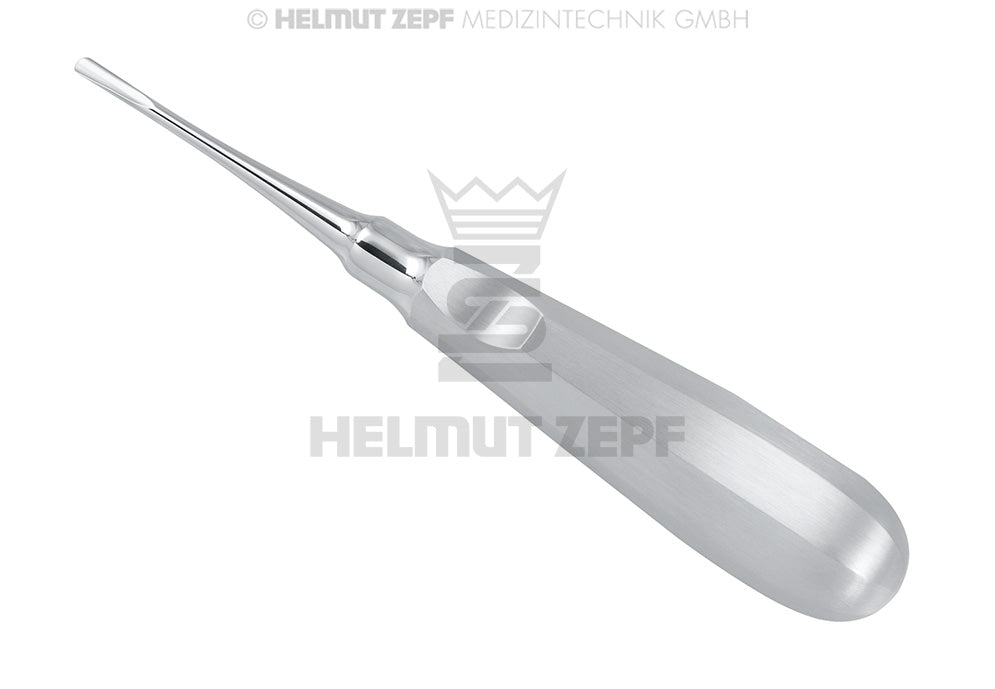 HEBER FÜR AXIALE LUXATION, GERADE, 3MM FIG.1,  STANDARDGRIFF MIT DAUMENKEHLE