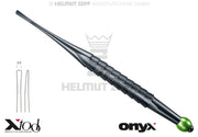 X - LUXA - TOOL - 6 GERADE, ARBEITSENDE 3,0 MM MIT GRÜNER KUGEL, ONYX BESCHICHTET