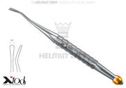 X-TOOL APPROXIMAL WURZELHEBER, MESIAL, FIG.77RL 4,5MM, FARBCODIERUNG GELB METALLIC