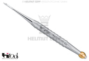 H-TOOL FIG.5 GERADE, ARBEITSENDE 3,0MM MIT GOLDFARBIGER KUGEL
