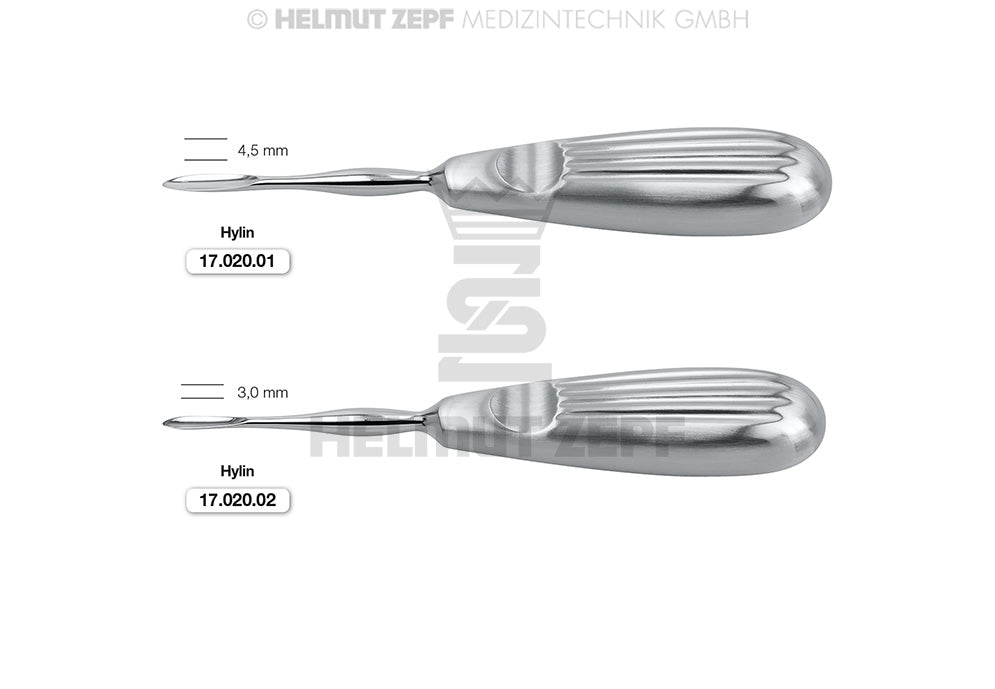 HYLIN, WURZELHEBER, FIG. 2 RUND, 3 MM