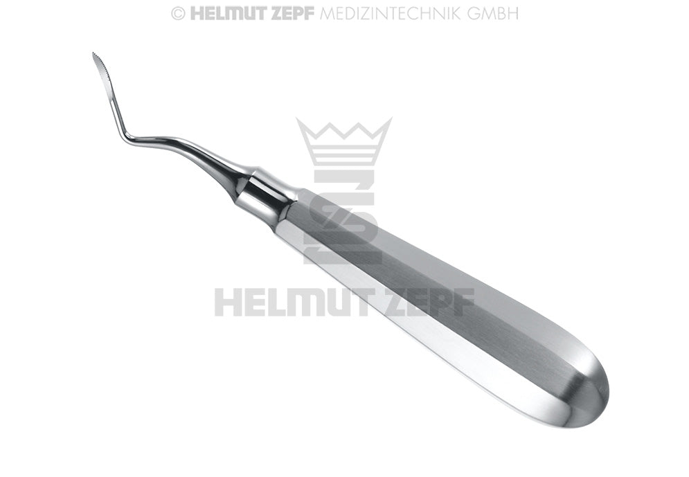 HEIDBRINK, WURZELSPITZENHEBER, FIG.2, GEBOGEN, IN FLOHR-HEFT ARBEITSENDE 2,0MM