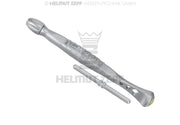 TWISTER GRIFF FÜR AUSWECHSELBARE EINSÄTZE, >>GELBE ENDKAPPE<< DBGM-GESCHÜTZTES ZEPF-DESIGN