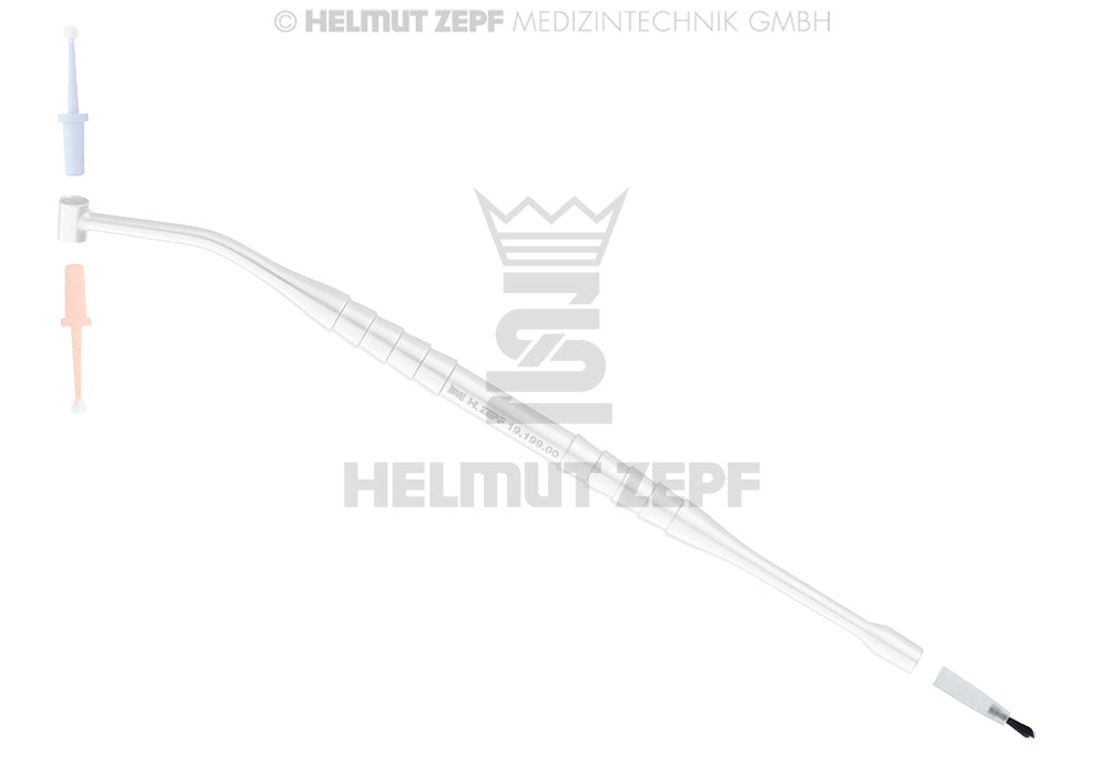 PINSELEINSÄTZE, FEIN, WEISS, 100 STÜCK