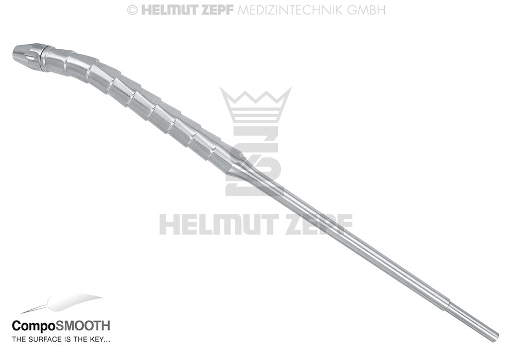 ZEPF-PINSELHALTER, 30 GRAD ANGULIERT, SILIKON EINSÄTZE: 19.201.10, .20 & .30 .