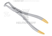 ZEPF- ABNAHMEZANGE UNIVERSAL, MIT TC 14,5 CM, ZUM SICHEREN FASSEN VON PROVIS. KRONEN, SOWIE ZUM GREIFEN V. NERVINSTR.