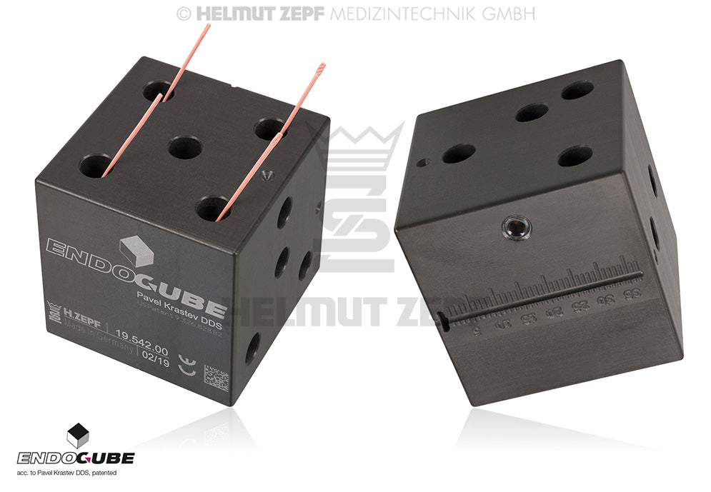 KRASTEV ENDO CUBE MASTER CONE ORGANIZER, 43 X 43 X 43MM, US PATENT 9,326,828 B2