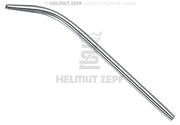 CHIRURGISCHER ABSAUGER, Ø 3MM, 175MM LANG MIT SCHLITZ GEGEN FESTSAUGEN