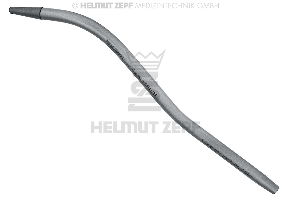 CHIRURGISCHER ABSAUGER, SINUSLINE, MIT TITANSPITZE, DURCHMESSER Ø 3,0 MM