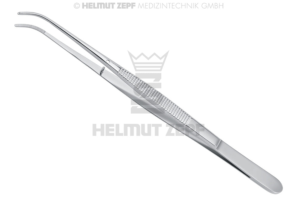 SEMKEN-TAYLOR,ANATOMISCHE PINZETTE GEBOGEN, 15  CM,