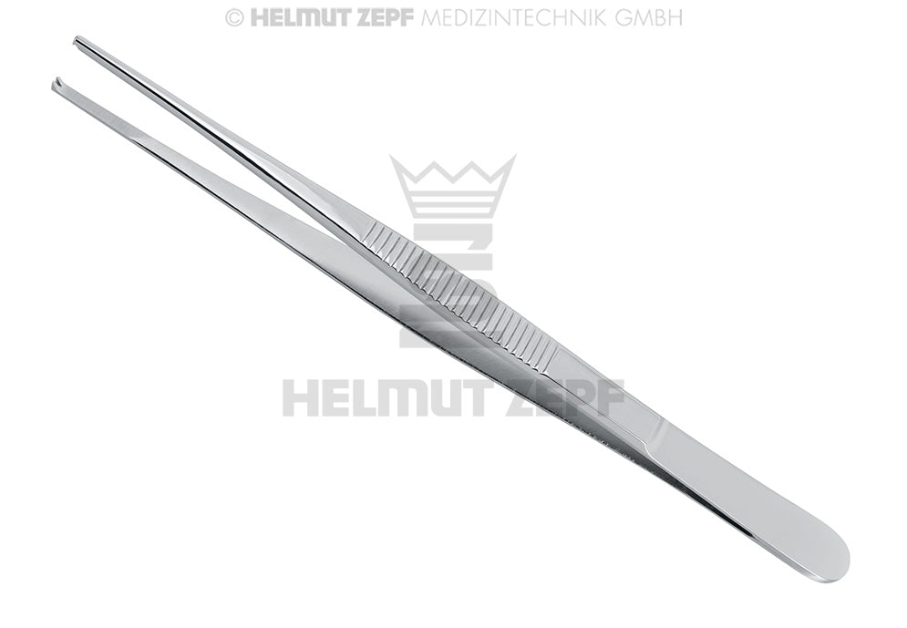 CHIRURGISCHE PINZETTE, 14,5CM 1X2 ZÄHNE, SCHMAL,