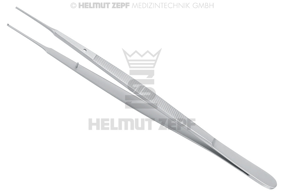 GERALD, CHIRURGISCHE PINZETTE, 17,5 CM 1X2 ZÄHNE, GERADE,