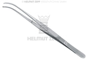 SEMKEN, CHIRURGISCHE PINZETTE, 15 CM, 1 X 2 ZÄHNE, GEBOGEN,