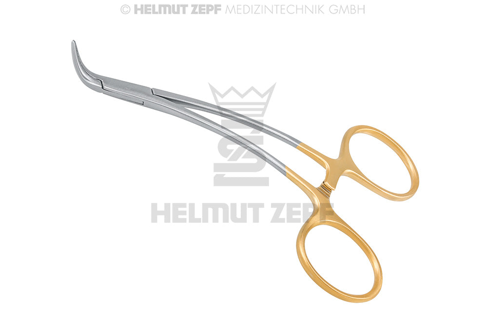 PEET, SPLITTERZANGE,11CM,90°,DIAMANTIERT
