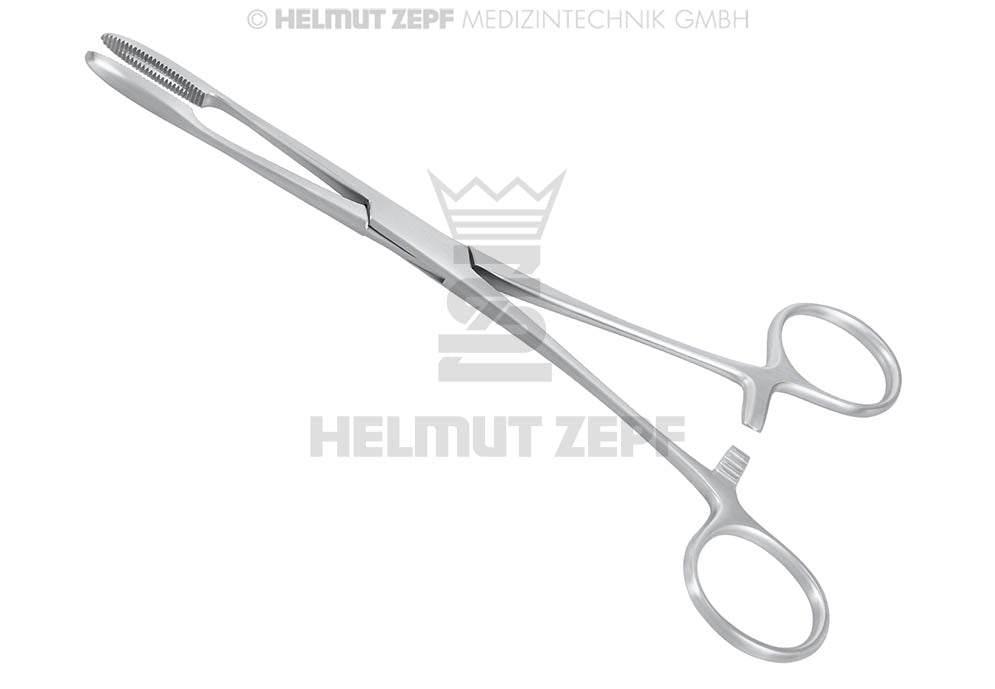 GROSS, KORNZANGE, 20 CM MIT LANGER SPERRE, GERADE