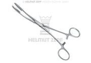 GROSS, KORNZANGE, 20 CM MIT LANGER SPERRE, GEBOGEN