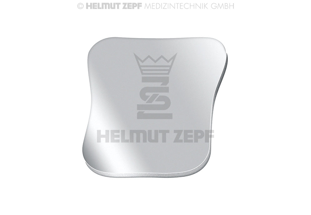 SPIEGEL FÜR DIE INTRAORALE FOTOGRAFIE RHODIUM FRONT, DADURCH SEHR SCHARFES BILD OHNE DOPPELEFEKTE.