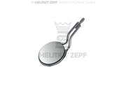 MUNDSPIEGEL M. LIPPENHALTER, PLAN, Ø22MM RHODIUM FRONT SURFACE, EINF. GEWINDE, DOPPELSEITIG,VERPACKUNGSEINHEIT = 12 STK