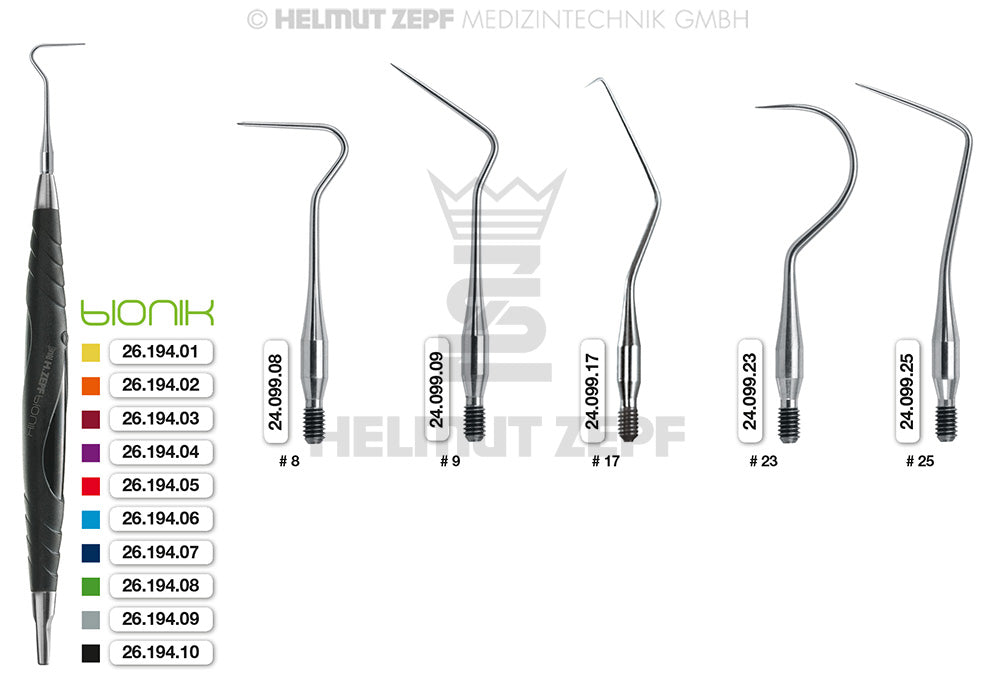 SONDENEINSATZ FIG. 25 AUSWECHSELBAR, GEWINDE M2,5