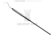 SONDE, EINENDIG, FIG-23, RUNDER KARIERTER GRIFF, ROSTFREI "MIT FEINEN SPITZEN"
