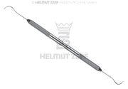 SONDE (KUHHORN)3CH, DOPPELENDIG ROULLIERTER GRIFF